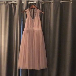 Tulle tea length dress- bridesmaid, prom